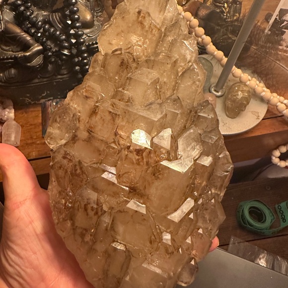 Smoky Elestial quartz - Picture 4 of 12